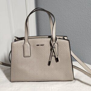 Nine West Women's Shoulder Bag, Purse - Light Beige - Excellent Condition
